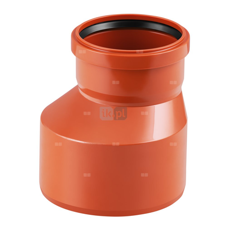 Złącze MAGNAPLAST KG KGR redukcja, PVC-U (pomarańczowy), DN 315 x DN 250 (ww x wz), do kanalizacji