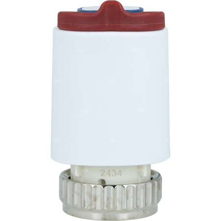 Siłownik elektrotermiczny SALUS T28NC230-8, złącze M28 x 1,5 2 VA, napięcie 230 V AC, kolor biały, kabel 0.9 m, ze wskaźnikiem