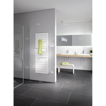Grzejnik Kermi®Tabeo®-E 1757x101x500, P=800W,RAL9016 SG, WRS biały, lewy