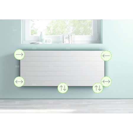 Grzejnik Kermi®x2®Line Vplus T12 755x64x1800 QN2426,biały,10bar,z osłony