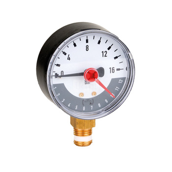 Manometr 0‐16 bar G1/4 (do filtrów F78TS‐F) ze wskaźnikiem pamięci