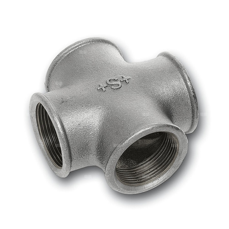 Czwórnik SANHA 180# żeliwo ocynk 1/2'', GW