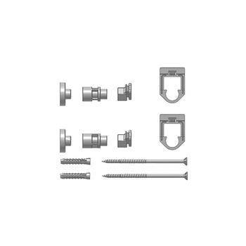 Zestaw mocowań Kermi Fertighausbefestigung 2er Set WA 30mm, Typ 11-33, 3. Konsole ab BL1800