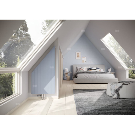 Grzejnik płytowy typ 22 KERMI V-HVV wym. 1200 x 1470 mm, kolor biały, moc 4128 W