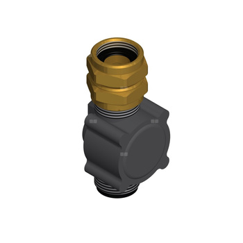 Przepływomierz elektroniczny 60L GZ 3/4" x GW 3/4"