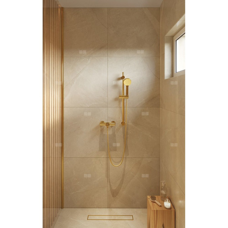 FIESTA bateria natryskowa, bez natrysku, złoty