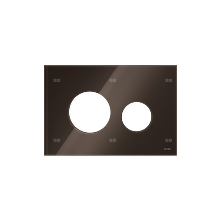 TECEloop - obudowa ze szkła - kawowy brąz
