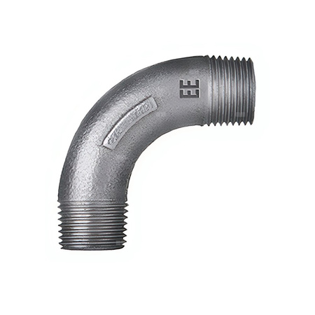 Łuk 90' ODLEWNIA ZAWIERCIE G8/14/3 żeliwo (ocynk) 1/2'' (GZ)