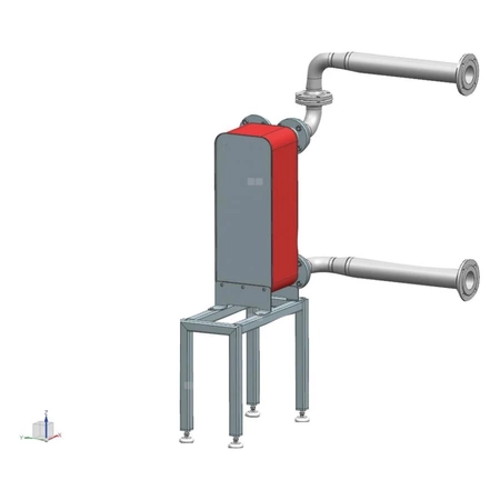 Systemtrennung DN 65/2x75 kW m I