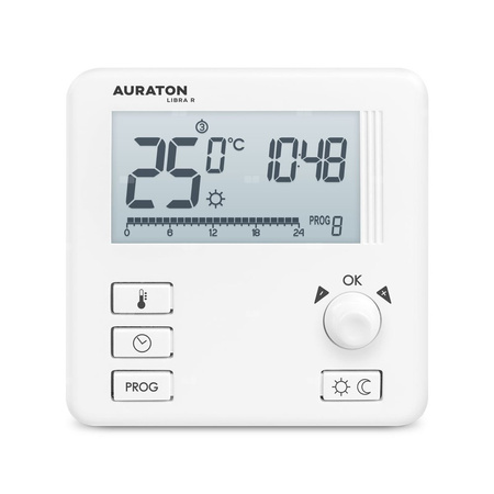 AUARTON Libra R  - Tygodniowy, bezprzewodowy regulator temperatury (nadajnik)