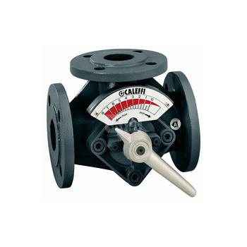 Zawór trójdrogowy mieszający z przepustnicą DN100