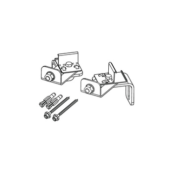 TECEprofil - mocowanie stelaża podtynkowego narożnikowe, regulacja kąta montażu od 0 do 45 stopni