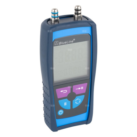 Manometr elektroniczny AFRISO S2610 1000Pa, z wyświetlaczem, z przewodami pomiarowymi