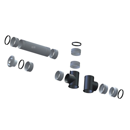 Zestaw wentylacyjny pompy ciepła rozszerzony