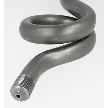 Rurka syfonowa spiralna, 2x G1/2'', PN25