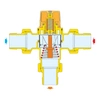 Termostatyczny zawór mieszający do scentralizowanych instalacji solarnych 2"