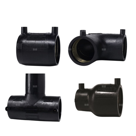 Trójnik elektrooporowy 90 st. równoprzelotowy E+ PE100 SDR11 d40, Georg Fischer