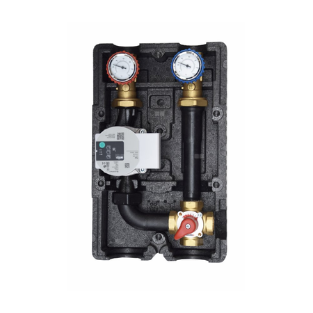 Grupa pompowa Concept by Womix GP -SMR4 25 - z zaworem 4 -drogowym (DAB Evosta2 65/180)