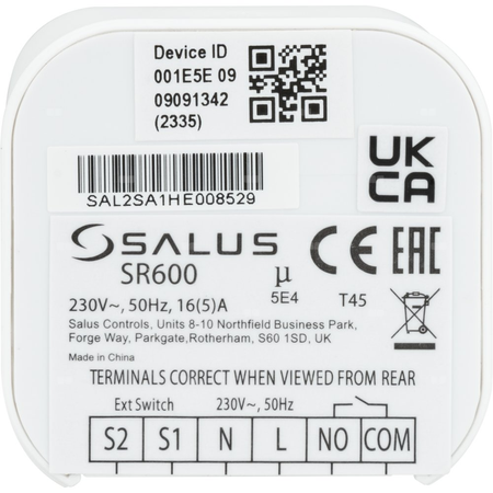 Przekaźnik załączający Zigbee SALUS SR600