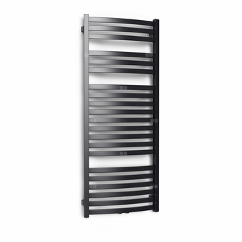 CONCEPT Grzejnik łazienkowy Sydney 710/400, 280W, czarny mat, podł. ZS