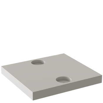 Płytka ślizgowa PEHD 190x140x15mm DN200-DN250 PEHD190