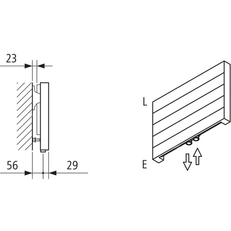 Grzejnik płytowy typ 11 KERMI HHN wym. 770 x 1500 mm, kolor biały, moc 1395 W