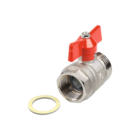 Zawór kulowy odcinający do rozdzielacza TECEfloor 1 GW x 1 GZ