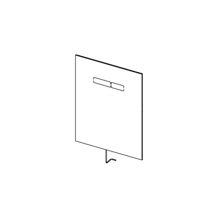 TECElux - Płyta szklana z elektroniką (biała)