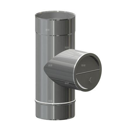 Trójnik pod regulator ciągu 90' MK ŻARY ST TRI REG 130 mm x 150 mm x 130 mm