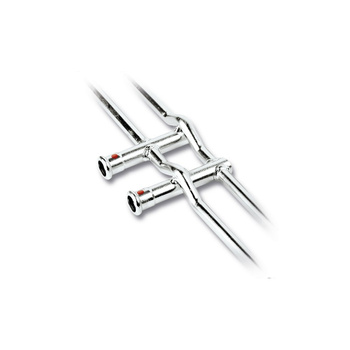 Czwórnik Concept By SANHA Therm krzyżowy do najwyższej kondygnacji stal 12 mm, zw x zw x zw x zw