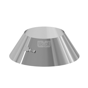 Kołnierz przeciwdeszczowy fi 160 mm RICOM ENERGY SW stal nierdzewna