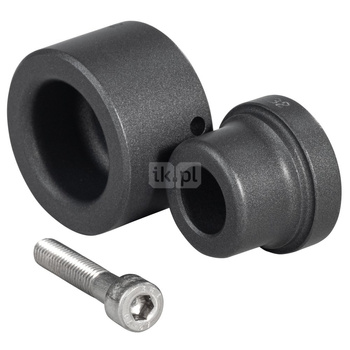 Króciec, tuleja, śruba fi 32 mm, Zestaw