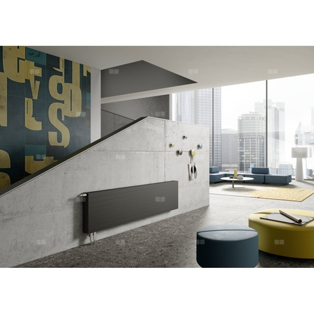 Grzejnik płytowy typ 11 KERMI V-HHV QN1547(R), bez osłony wym. 630 x 1400 mm, kolor biały, moc 1547 W