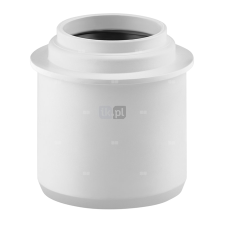 Złącze krótkie MAGNAPLAST HT PLUS HTR redukcja, PP (biały), DN 50 x DN 32 (ww x wz), do kanalizacji