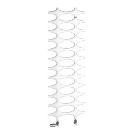 Grzejnik Kermi®Ideos®-E 1151x35x758, P=600W,RAL9016 SG, WRS biały, lewy