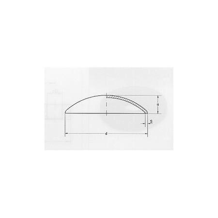 Zaślepka Cu SANHA KB 80 mm ps