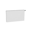 Grzejnik płytowy typ 11 KERMI Plan-V, lewy, z osłoną wym. 605 x 405 mm, kolor biały, moc 356 W