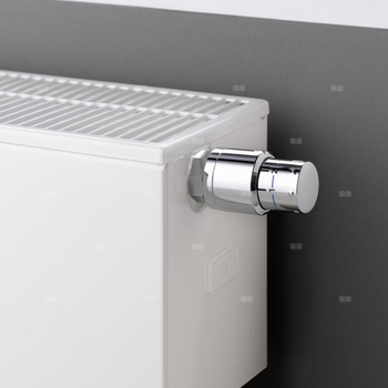 Kermi®X2®Plan-V Typ33 wys755x157x1305mm biały,10bar,zaworowy,lewy,z osłony