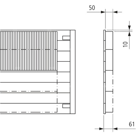 Grzejnik płytowy typ 11 KERMI HHN, z osłonami wym. 560 x 3000 mm, kolor biały, moc 3102 W