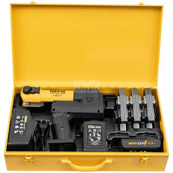 REMS Akku-Press 22V ACC Zest M 15+22+28 +Aku. 2,5 Ah