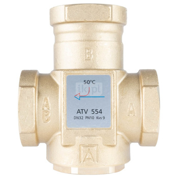 Zawór bezpieczeństwa AFRISO ATV 554 mosiądz GW x GW 1 1/4''