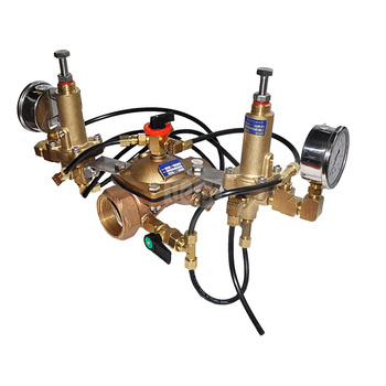 Zawór pierwszeństwa z regulatorem ciśnienia VV300/VV100, przyłącze gwintowane, 1 1/2"