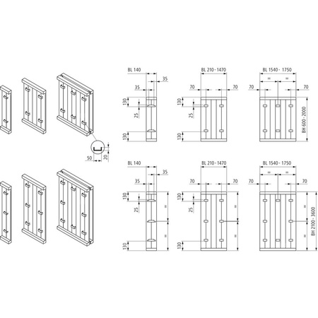 Grzejnik płytowy typ 11 KERMI HVN wym. 2200 x 560 mm, kolor biały, moc 1637 W