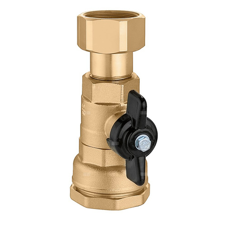 Zawór kulowy z przyłączem do rury polietylenowej F.32