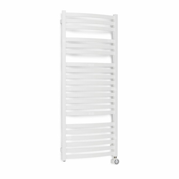 CONCEPT Grzejnik el. Sydney 1210/400, biały mat, podł ES, kabel prosty bez wtyczki z maskownicą