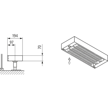 Konwektor Kermi Kon m. Str. Typ33 BH140x194x5400mm QN6183, weiß, 6bar, m. Abd., AB Uni.