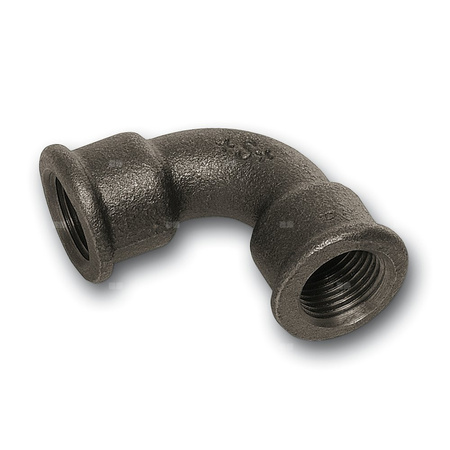 Łuk 90' SANHA 2#, żeliwo (czarny), 2'' (GW)