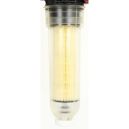 Filtr olejowy AFRISO FloCo-Top-2CM Optimum MC-18 zintegrowany z odpowietrznikiem fi 3/8'' x 3/8'' GW x GZ, z wkładem opticlean, maks. przepływ 100 l/h