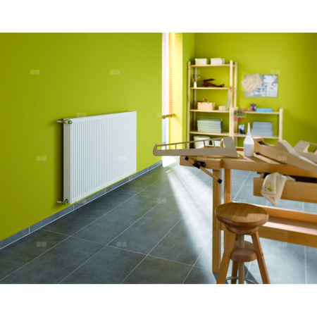 Grzejnik płytowy Kermi®X2® Profil-K typ10 700X61X1300 biały, 10 bar, kompaktowy, bez osłon