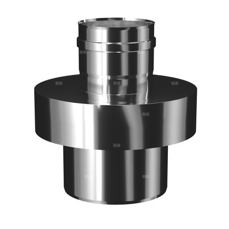 Czerpnia powietrza pionowa MK ŻARY PR CT PSI stal nierdzewna wys. 200 mm fi 60/100 mm